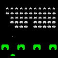Click here to play a Flash version of the classic game "Space Invaders"