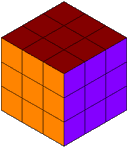Click here to start a fully-functioning Java Applet simulation of the classic Rubik's Cube