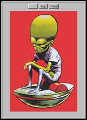 Click here to go to my Dan Dare "Mekon Picture Warper" pages (Java Applet powered)