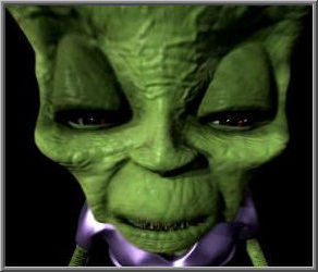 The Dan Dare TV series version of The Mekon