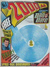 The first ever issue of 2000AD from February 26, 1977 - Click here to go to my Dan Dare "Jigsaw Number 4" page (Java Applet powered)